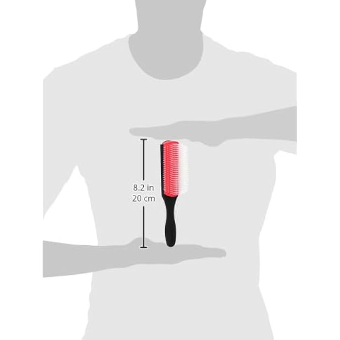 5 Rows brush flex small size for curly hair styling - Image 3